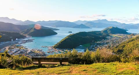 Walks above Picton